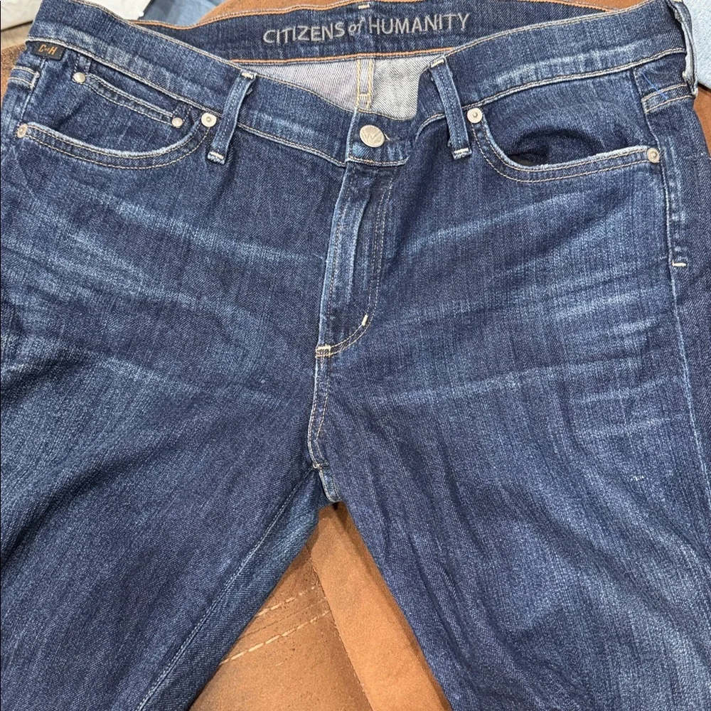 Citizens For Humanity Ingrid Stretch Low Waist Flare Denim Jean Women Size 32
